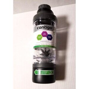 Contigo Shake and Go Fit 22 oz Shaker Bottle w Storage Container + Weighted Ball